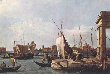 Venecia clásica Painting - La punta della Dogana Custom Point Canaletto Venecia